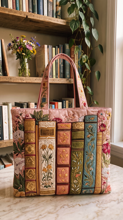 Book Tote Bag